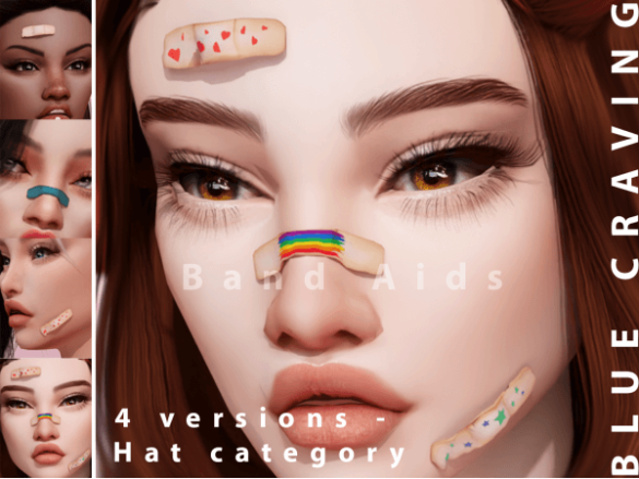 Sims 4 Blue Craving – Band Aids