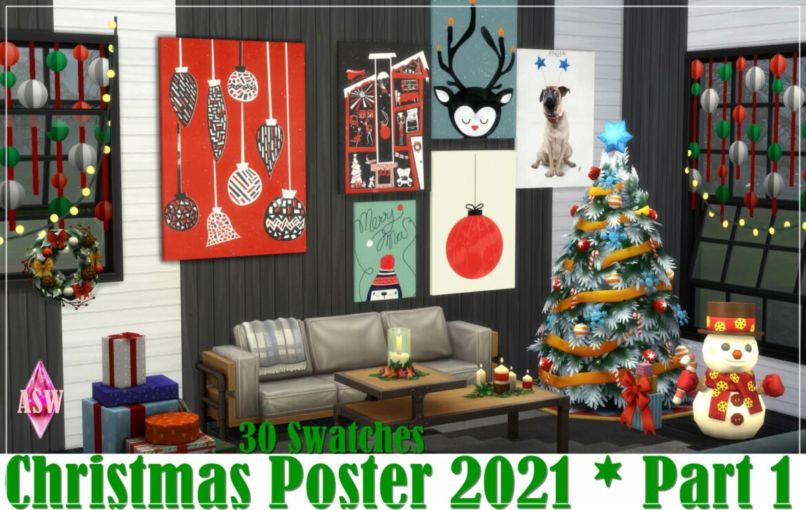 Christmas Poster 2021 Part 1 at Annett’s 4 Welt