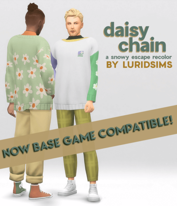 Sims 4 daisy chain base game compatible - The Sims Game