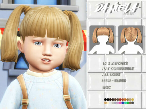 Sims 4 daniela hair