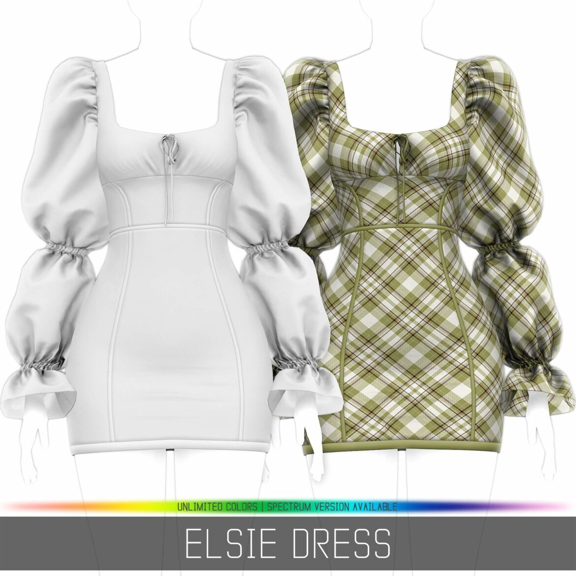 Sims 4 ELSIE DRESS at Simpliciaty