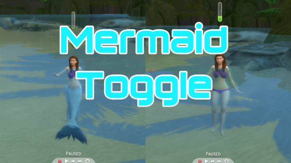 TURNS ANY WOULD-BE MERMAID INTO A NORMAL