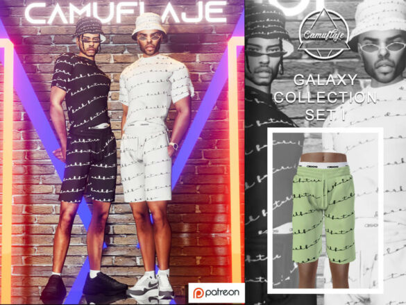 GALAXY COLLECTION – SET I Shorts by Camuflaje