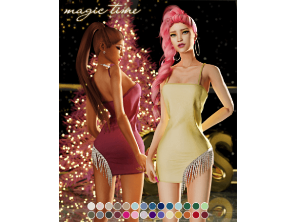 Sims 4 GCS – December's CC 2021