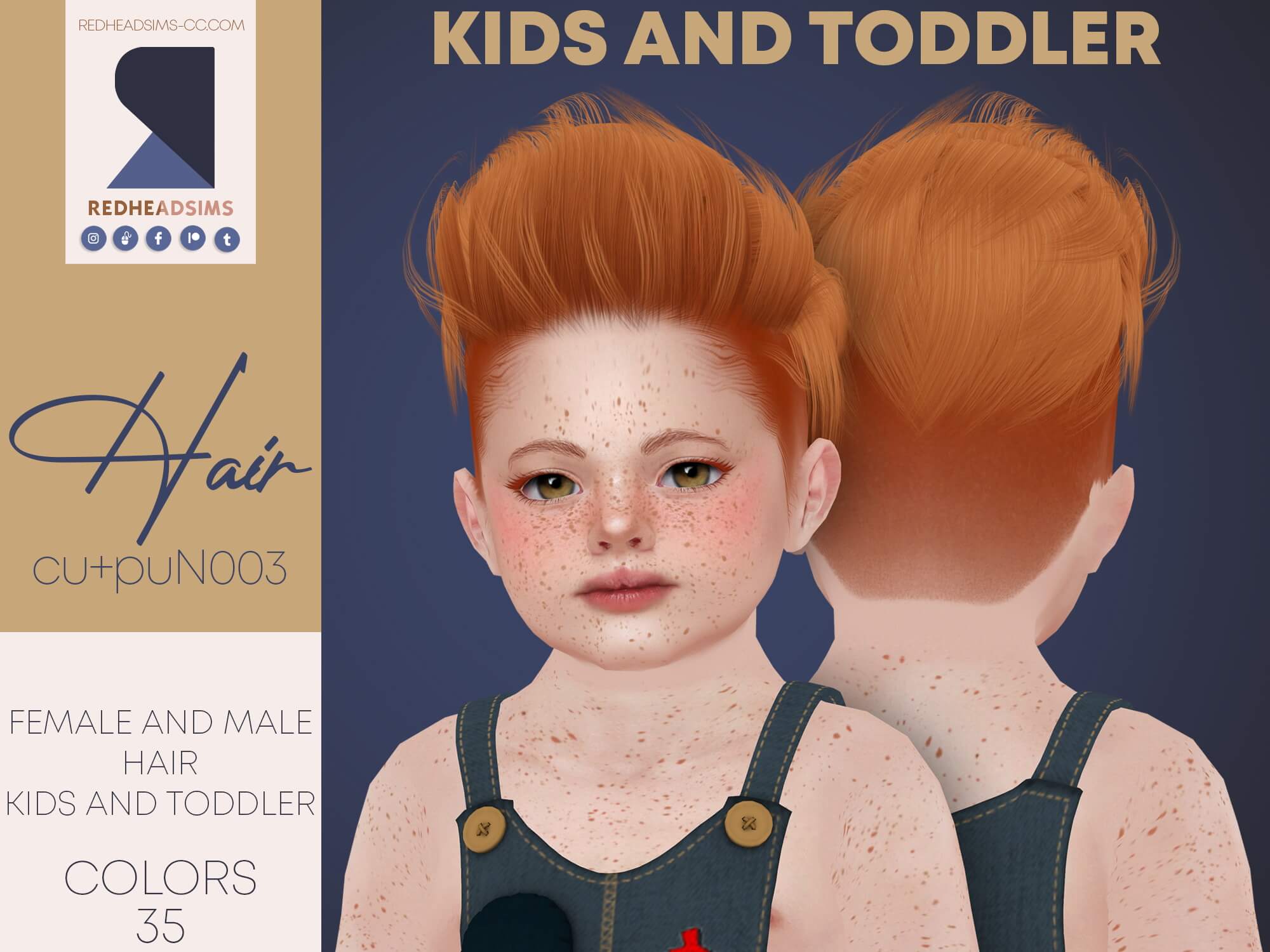 Sims 4 Hair N003 At Redheadsims The Sims Game