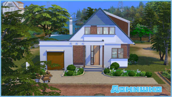Sims 4 House by fatalist at ihelensims