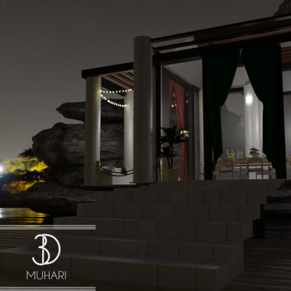 Sims 4 House for Christmas (3D Muhari)