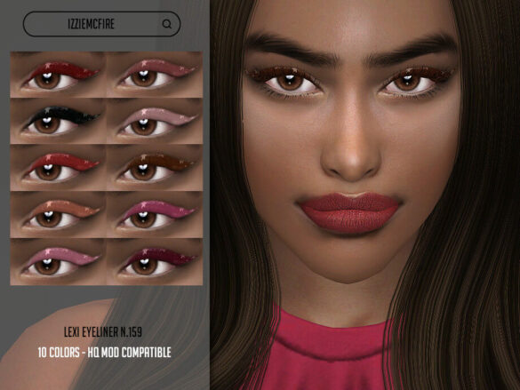 Sims 4 IMF Lexi Eyeliner N.159 by IzzieMcFire