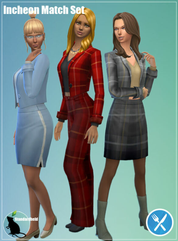 Sims 4 incheon match set