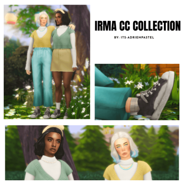 Sims 4 IRMA CC COLLECTION – 5 ITEMS
