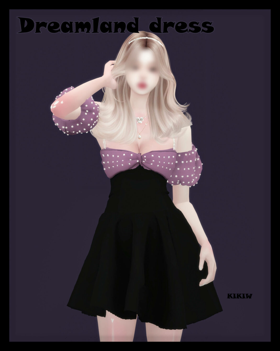 Sims 4 kikiwdreamland dress