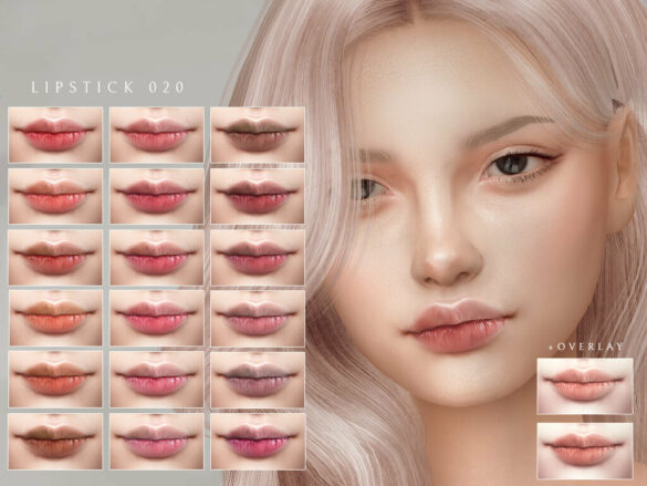 Sims 4 lipstick 020 female teen to elder 26