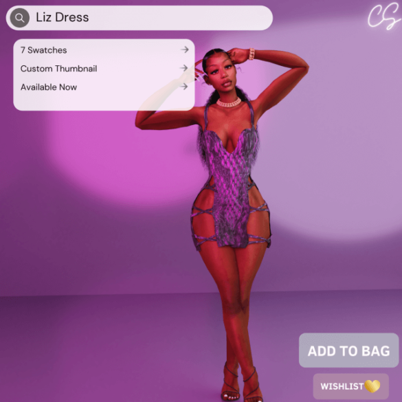 Sims 4 liz dress