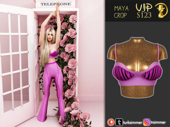 Sims 4 Maya Crop S123 by turksimmer at TSR