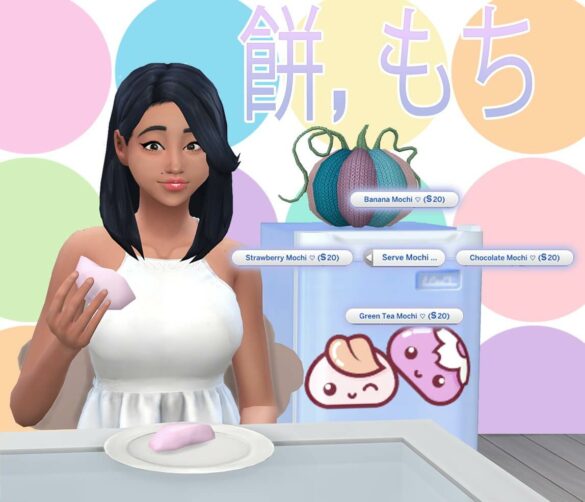 Sims 4 Mochi Fridge at KAWAIISTACIE