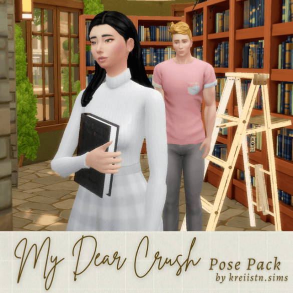 Sims 4 my dear crush pose pack