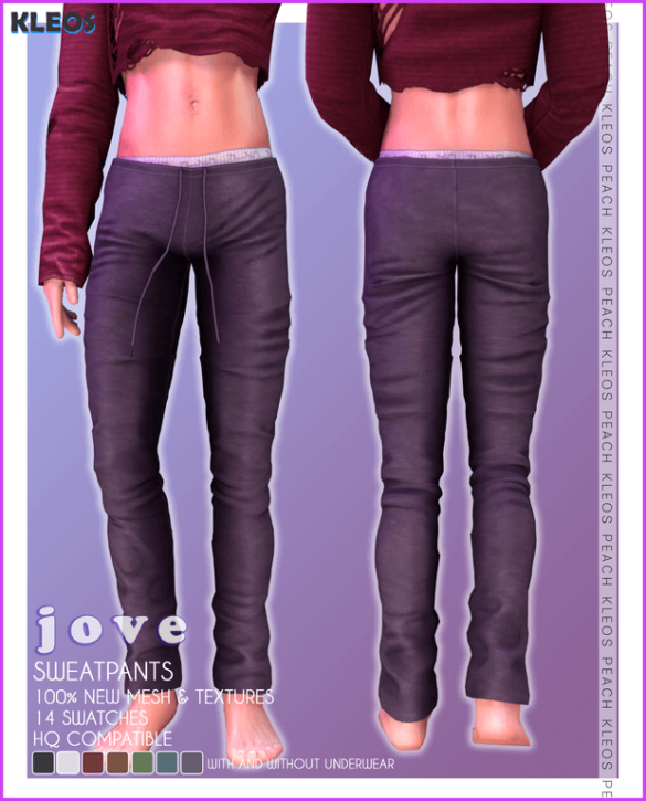 Sims 4 Jove Sweatpants – eve