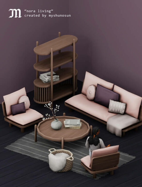 Sims 4 nora living