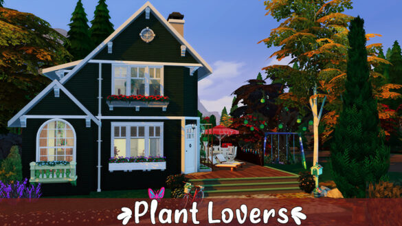 Sims 4 plant lovers lot