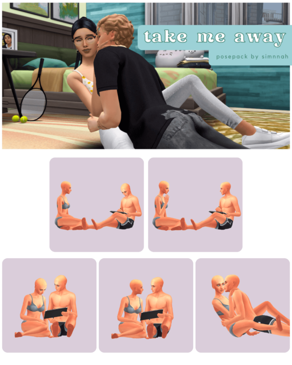 Sims 4 poses for a couple