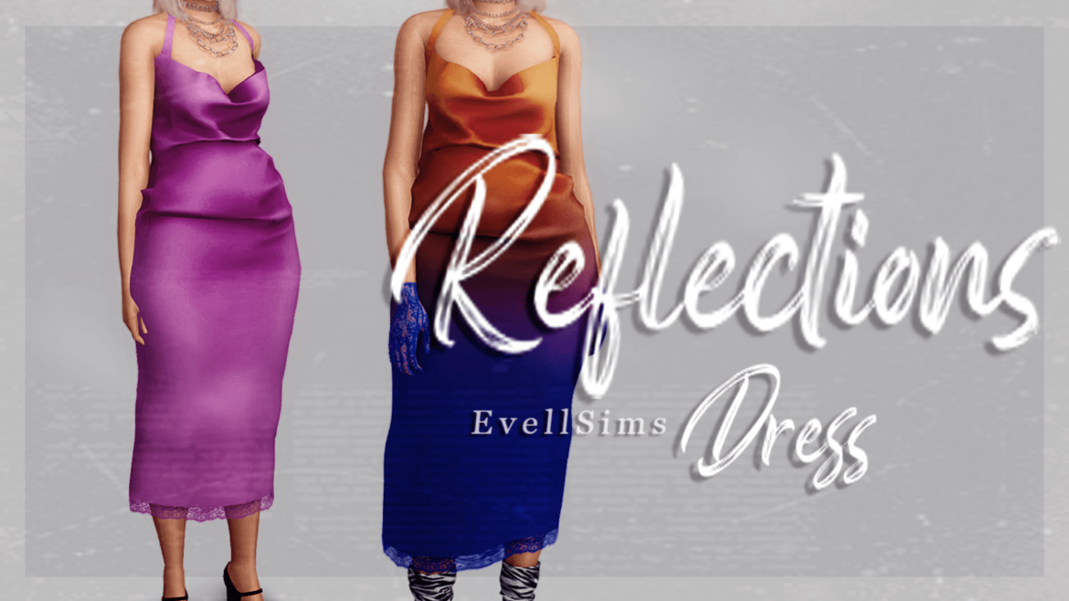 Sims 4 reflections dress