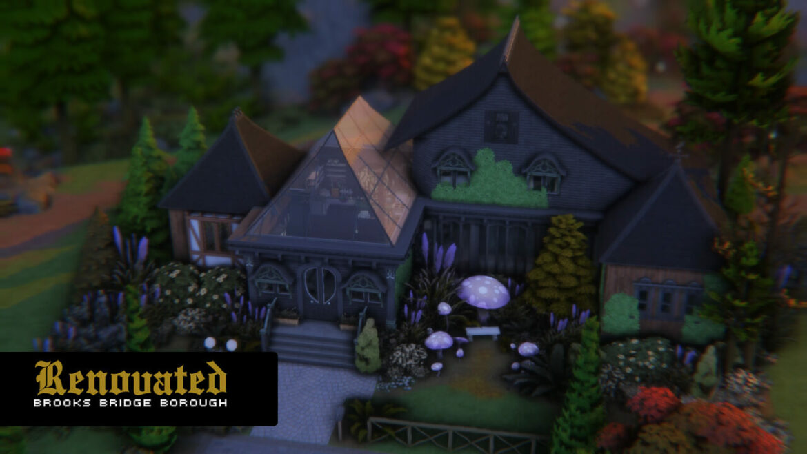 Sims 4 renovated brooks bridge borough a house