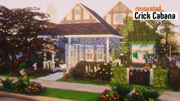 Sims 4 renovated crick cabana botu gen 10s house