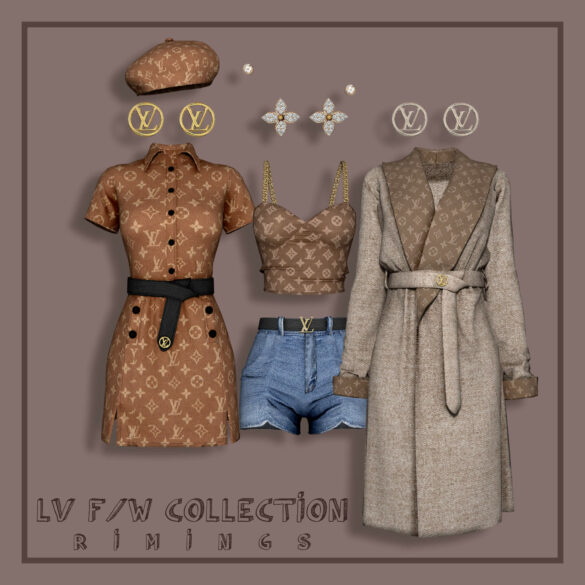 Sims 4 rimings lv fw collection december
