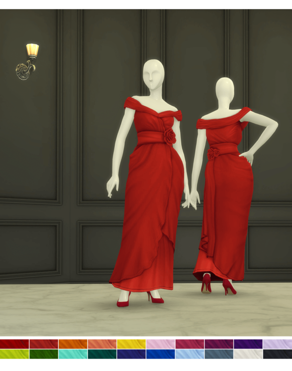 Sims 4 ros gown
