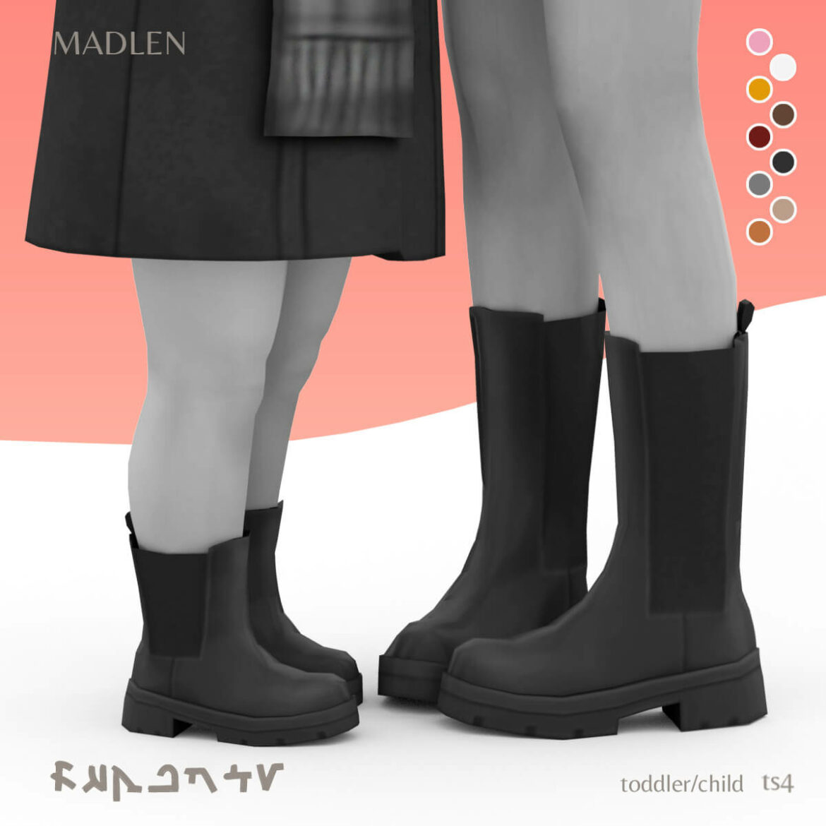 Sims 4 ruperto boots