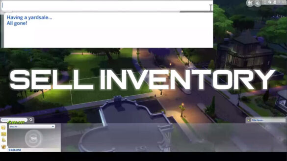SELLS YOUR HOUSEHOLD INVENTORY WITH ONE COMMAND