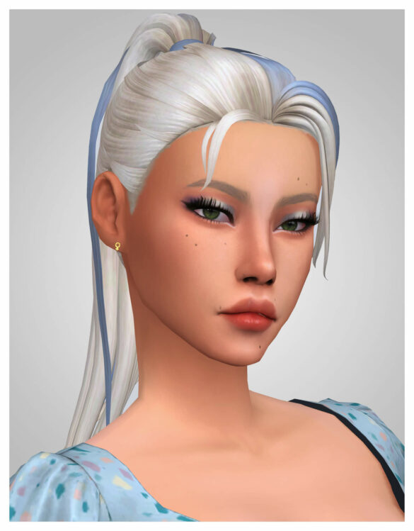Sims 4 siren hair base game compatible