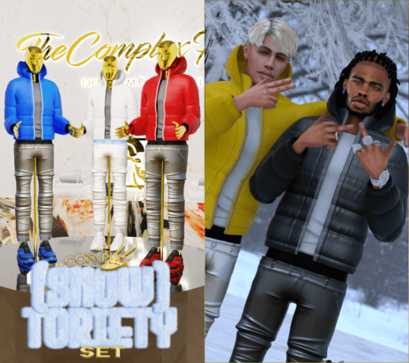 Sims 4 snowtoriety set
