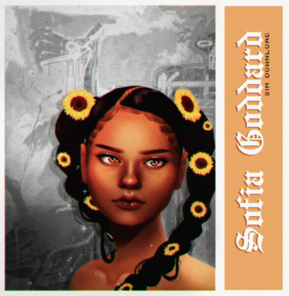 Sims 4 sofia goddard sim download