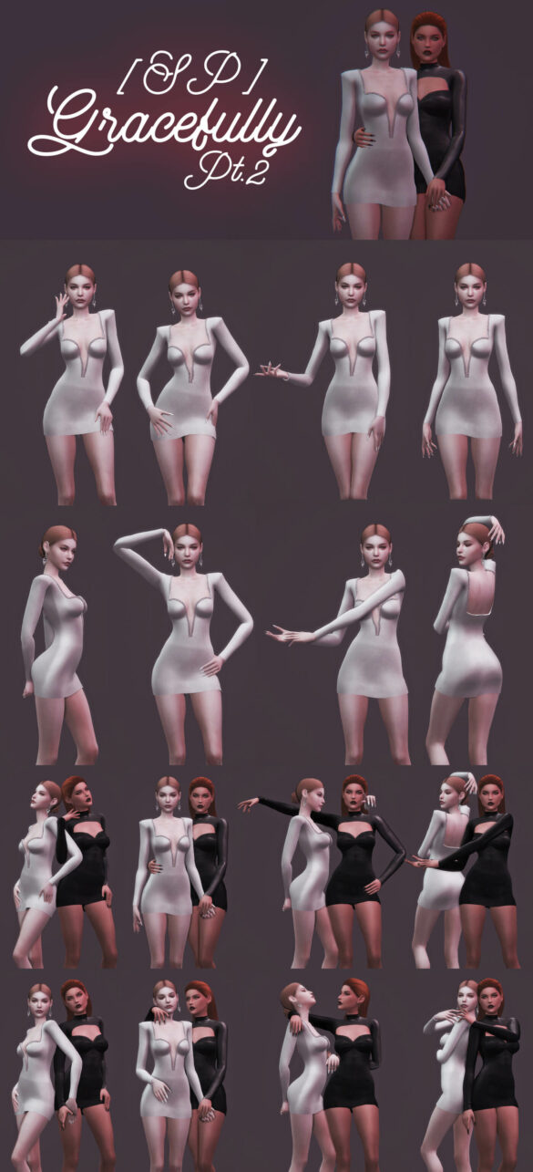 Sims 4 spgracefully pt2 you need pose player