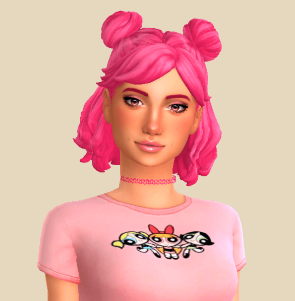 Sims 4 sugar rush lookbook series cotton candy meet