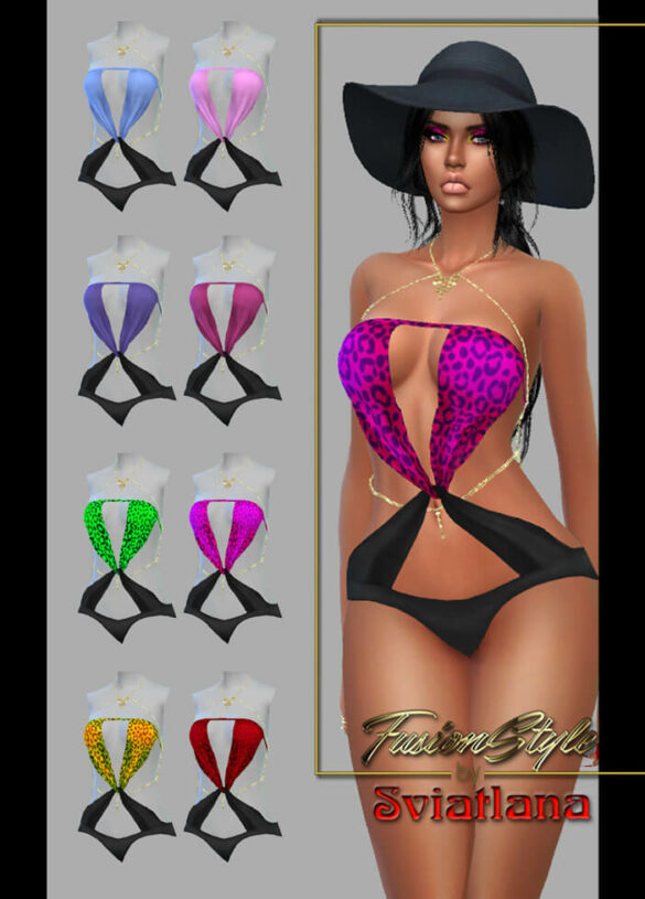 Sims 4 swimsuit new mesh original textures icons