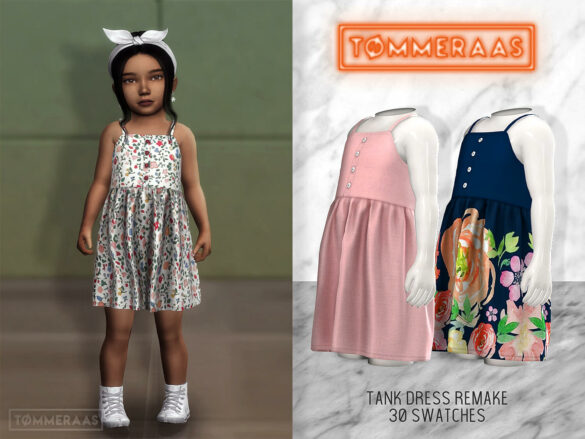 Sims 4 tank dress remake 16 tmmeraas