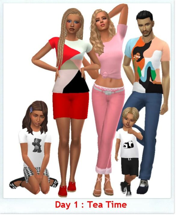 Sims 4 Tea time at Sims4Sue