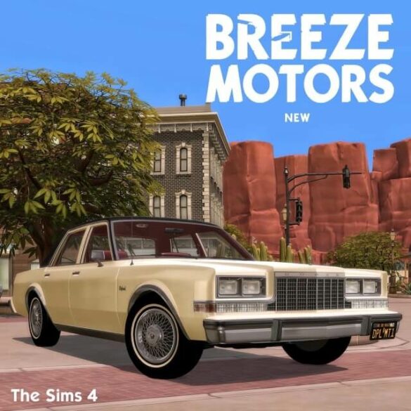 Sims 4 the car of yesterday