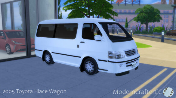 Sims 4 the sims 4 2005 toyota hiace wagon