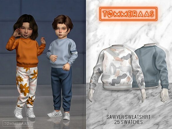 Sims 4 TØMMERAAS | Sawyer Sweatshirt