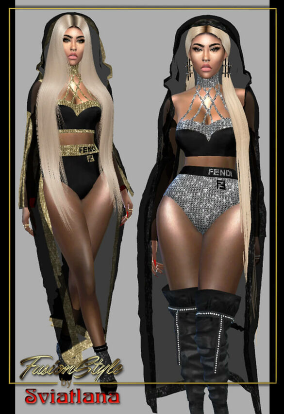 Sims 4 topshorts transparent cape accessory