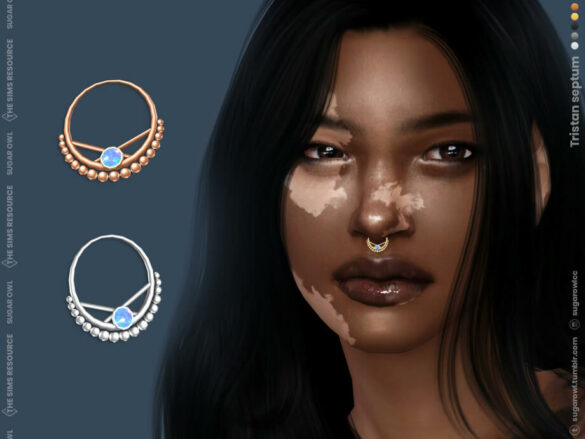 Sims 4 Tristan septum by sugar owl at TSR
