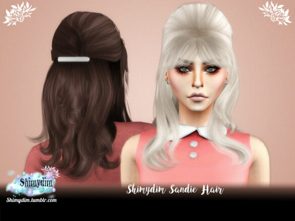 Sims 4 ts4 sandie hair