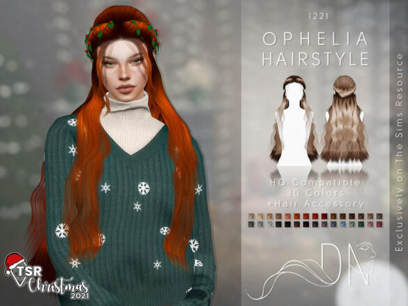Christmas 2021- Ophelia Hair Set by DarkNighTt