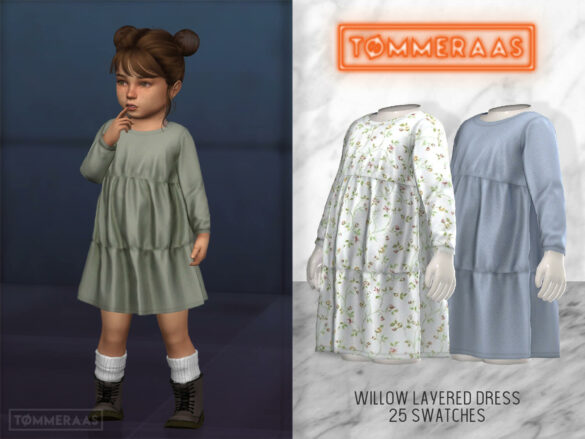 Sims 4 willow layered dress 26 tmmeraas f toddler
