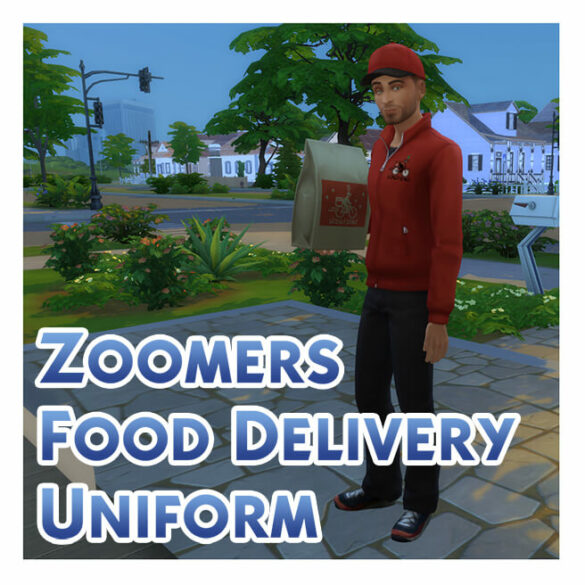 Sims 4 Zoomers Food Delivery Uniform