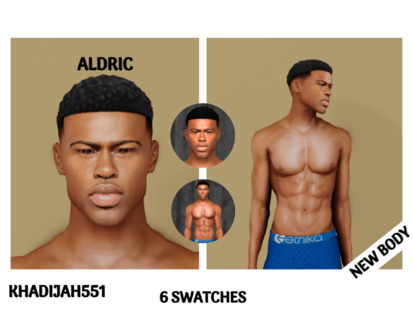 The Sims 4 aldric skin