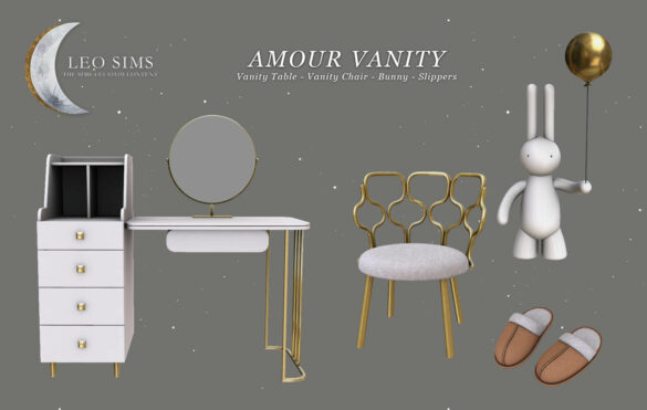 The Sims 4 Amour Vanity at TSR